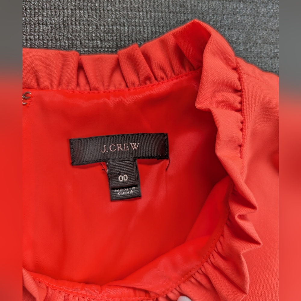 J. Crew Collection Ruffle Sheath Dress - Picture 5 of 7